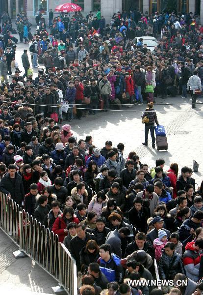 First post-Spring Festival traffic peak starts in China