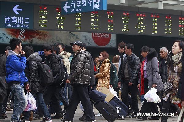 First post-Spring Festival traffic peak starts in China