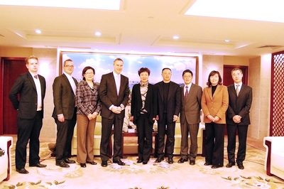 Vice Mayor of Hangzhou meets with German Industry of Commerce Representative