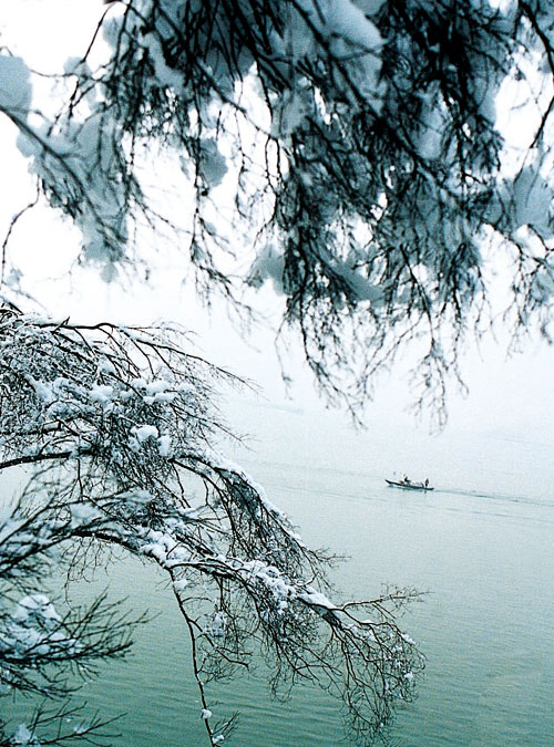 Snowy scenery at Fuyang