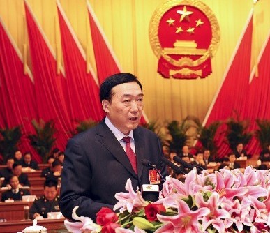 Chen Quanguo elected governor of  Hebei