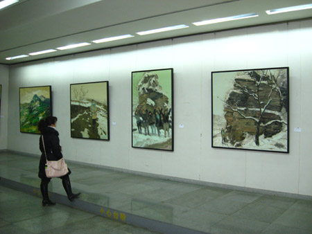 Art expo opens at Hebei gallery