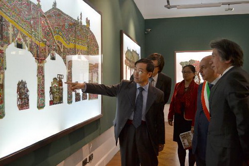 Shadow arts exhibition discloses Chinese culture to Italy
