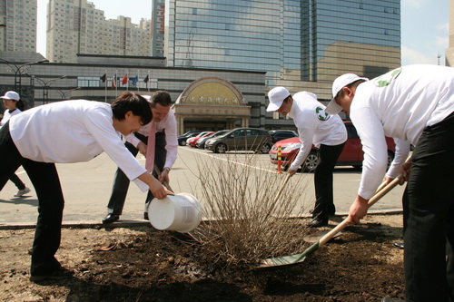 Sofitel Wanda Harbin holds Earth Day activities