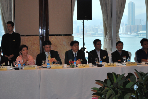 Finance back-office business salon held by Huaqiao in Hong Kong