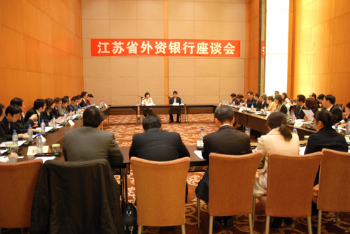 Jiangsu holds summit for foreign banks