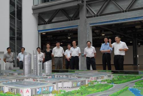 Officials of Taiwan Affairs Office visit Huaqiao Business Park
