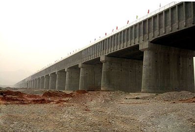Largest aqueduct in China built by CGGC