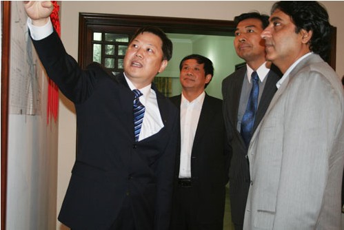 Chinese ambassador in Pakistan inspects NJ Project