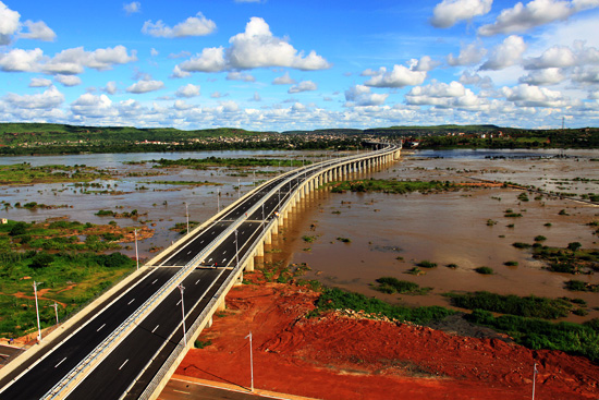 Main part of Bamako No.3 Bridge Project completed