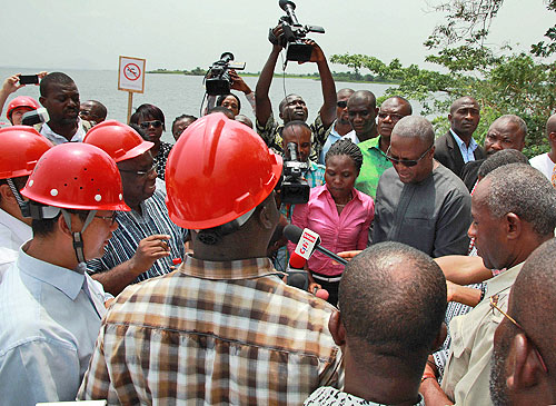 President of Ghana highly commends Kpong Water Supply Expansion Project