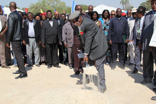 Namibia northern highway project started by CGGC