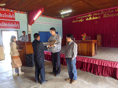 CGGC wins 'Social Contribution Award' in Laos