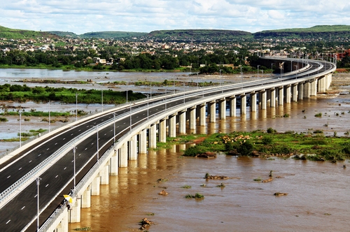 The Bamako Third Bridge (Mali)