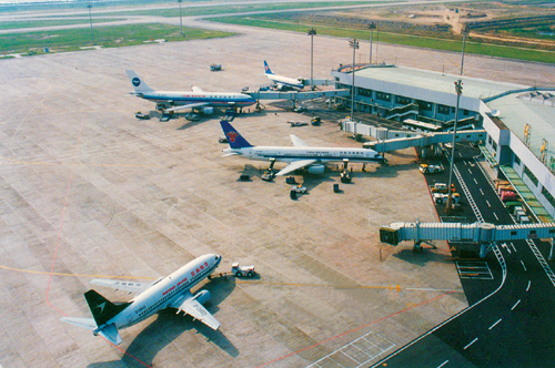 Bao'an (Huangtian) International Airport in Shenzhen (China)