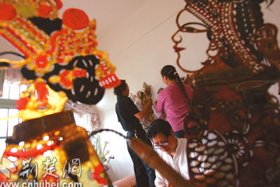 Shadow play, Hubei intangible cultural heritage