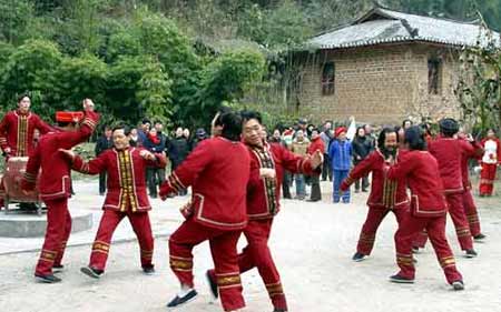 Sayeryo, Hubei Tujia people's ritual dance