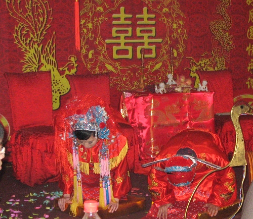 Marriage etiquette and conventions in rural northwest Hubei