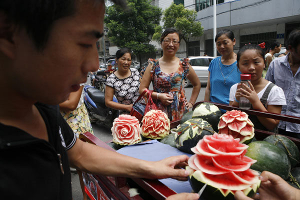 Watermelon art