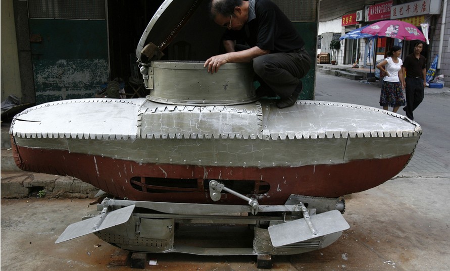 Magnificent men in their Chinese machines