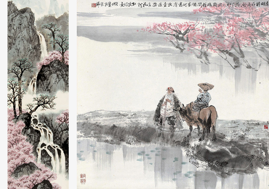 Qingming Festival marked in ancient Chinese paintings