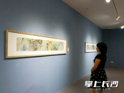 Freehand painting exhibition opens in Changsha