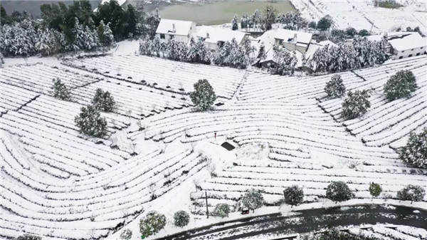 In pics: snow-covered Changsha county