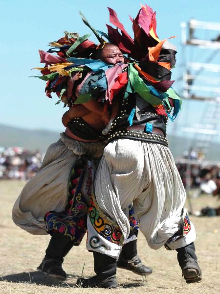 Mongolian wrestling