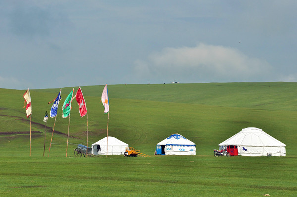 Mongolian yurts