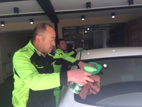 Car washer goes green in Baotou