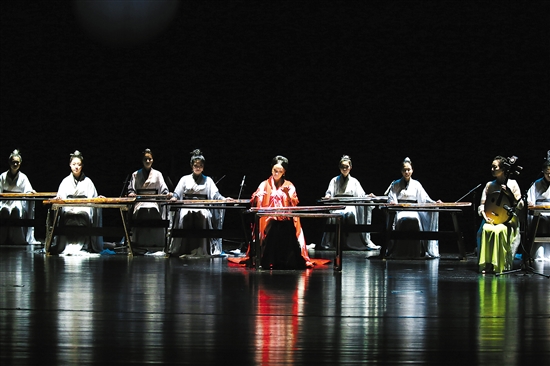 Guqin concert promotes traditional folk music