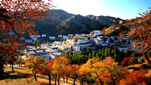 New tourist center set up at Wudang Lamasery