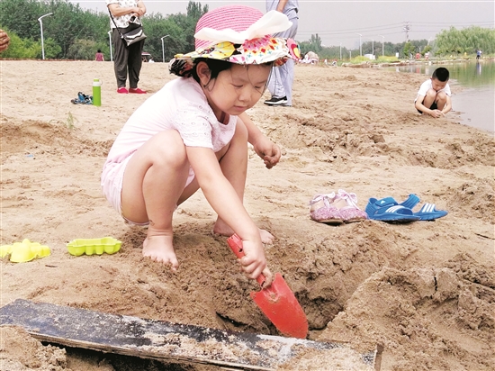 Baotou opens new beach