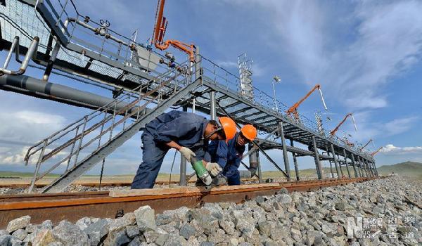 Inner Mongolia completes railway of Gadabuqi Logistics Park