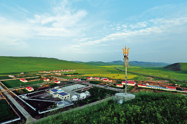 Rural scenery in Inner Mongolia