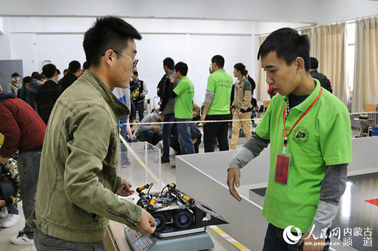 Robots compete in Hohhot