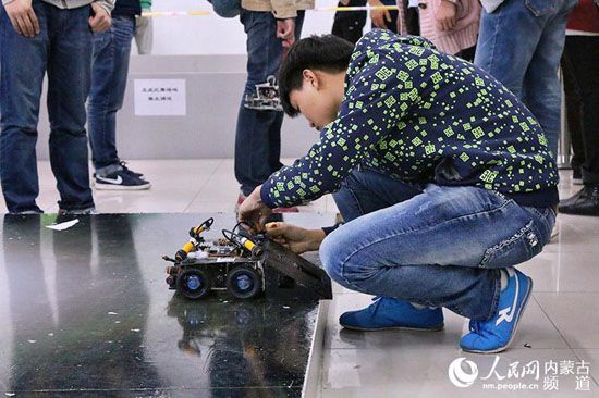 Robots compete in Hohhot