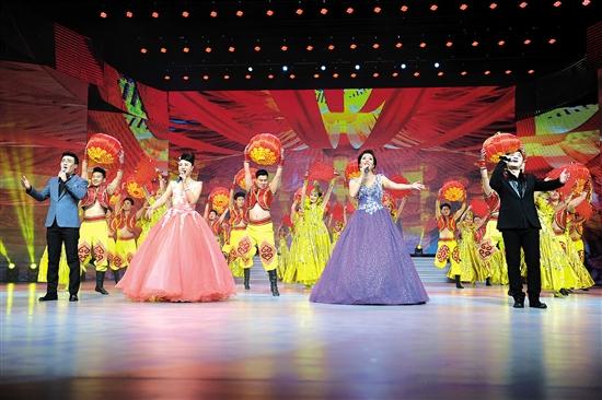 Snapshots of this year's Baotou Spring Festival gala