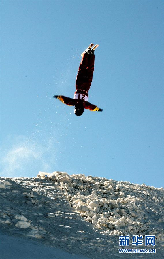 National freestyle skiing aerials championship