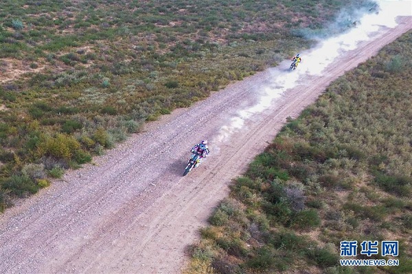 Off-road racing rally in Inner Mongolia