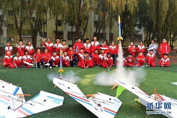 Aero models launch children’s dreams