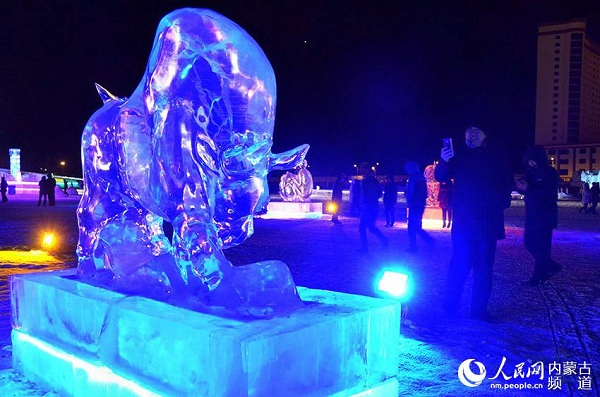 China-Russia-Mongolia ice and snow festival in Manzhouli