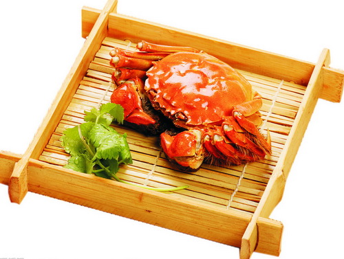 Crab dinner at Taishidian Pearl Island