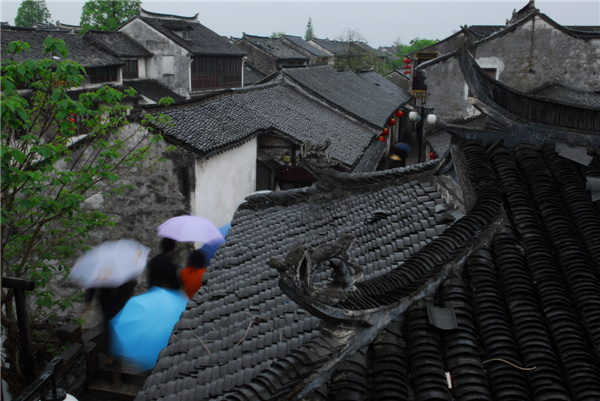 Zhouzhuang in the rain