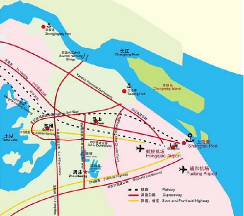 How to get to Kunshan - by plane