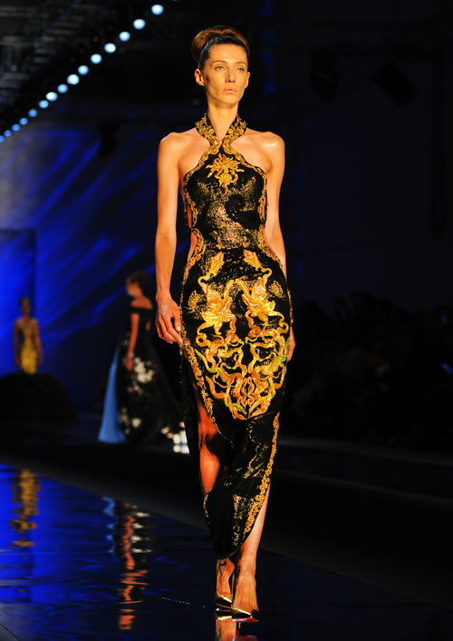 Yunjin Brocade Fashion Show held in Milan