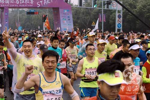 Chinese win big at Wuxi marathon