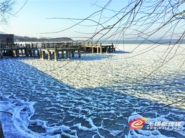 Snowy scenes across Wuxi