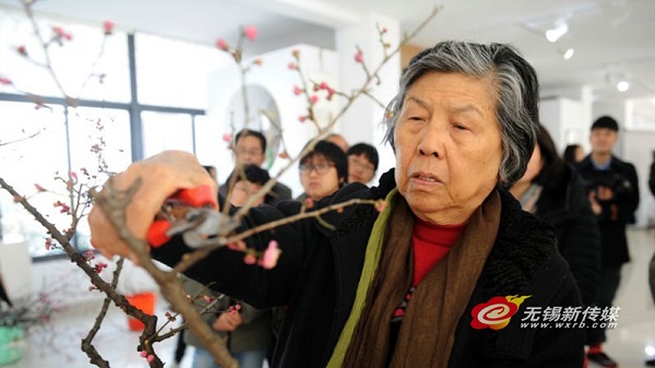 Art of flower arrangement on show in Wuxi