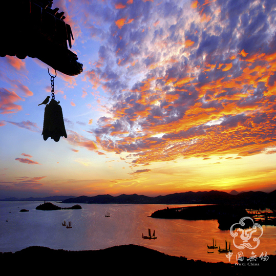 Night scene of Lihu Lake